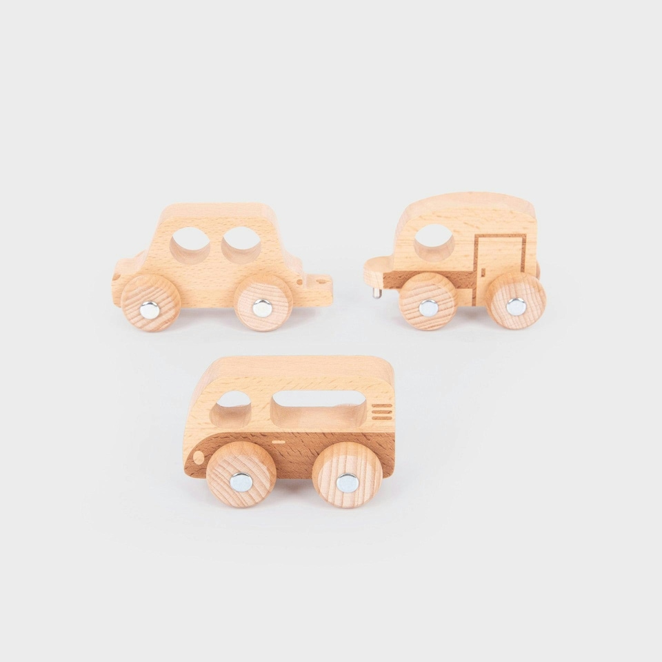 image 1 of Natural Wooden Adventure Vehicles