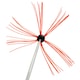 image 4 of MAXBLAST Powered Chimney Sweep 9m Orange