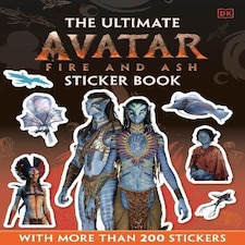 Avatar Fire and Ash Ultimate Sticker Book Paperback