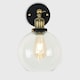 image 1 of ValueLights Sheridan Industrial Pair of Black Indoor Wall Light