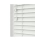 image 1 of 60cm Ultra White Wooden Venetian Blinds With Strings (130cm drop) | White | White