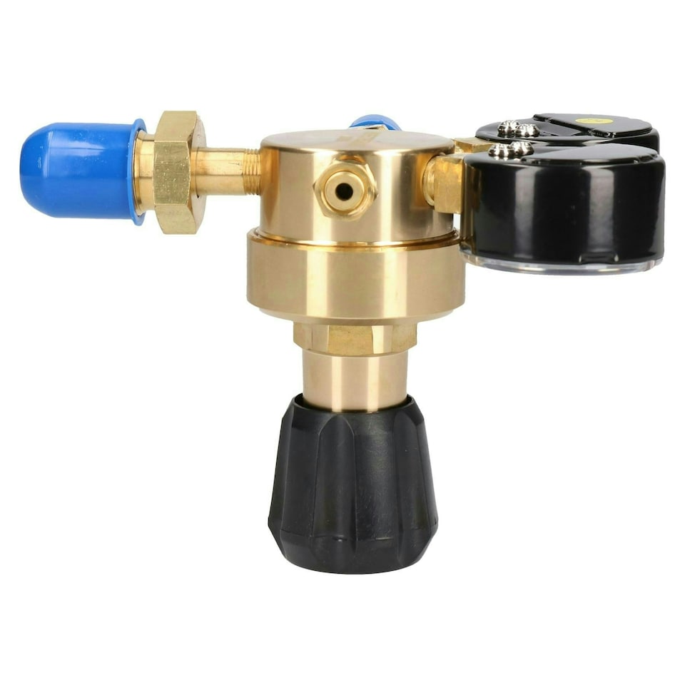 image 1 of Argon Regulator Single Stage 2 Gauge Gas Bottle 300 Bar Welding Welder