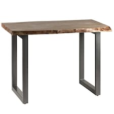 Knott Live Edge Large Dining Table Brown