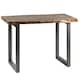 image 1 of Knott Live Edge Large Dining Table Brown