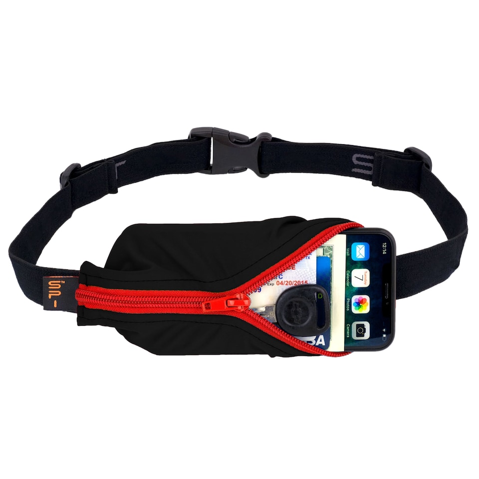 image 1 of SPIbelt Original Black with Red Zip