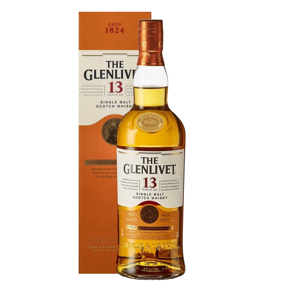 The Glenlivet 13 Years First Fill American Oak Whisky 70cl