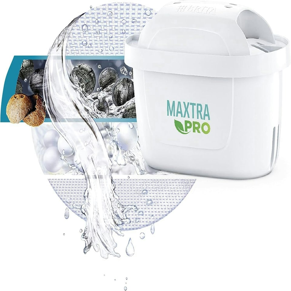 image 1 of BRITA Marella Water Filter Jug White (2.4L) Starter Pack incl. 3x MAXTRA PRO Pure Performance Cartridge