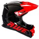 image 2 of AWEBlast BMX/Downhill/Full Face/Enduro Bike Helmet Black Red Large 58-60cm Black | L
