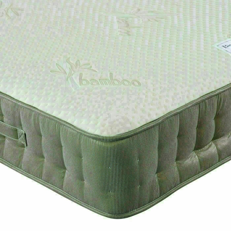 image 1 of Bamboo Vitality 2000 Pocket Sprung Memory Foam Mattress Small Single