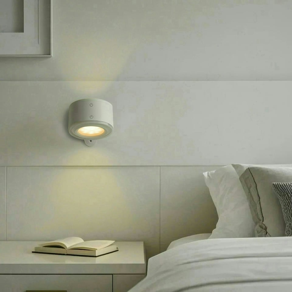 image 1 of Xtralite Geo Circular LED Magnetic Lamp White