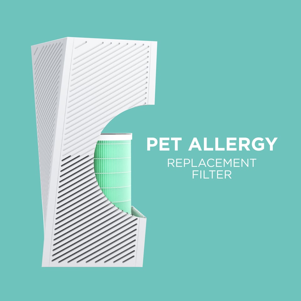 image 1 of DMD Replacement Pet Allergy Air Filter | White