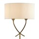 image 9 of Justina Antique Brass Floor Lamp