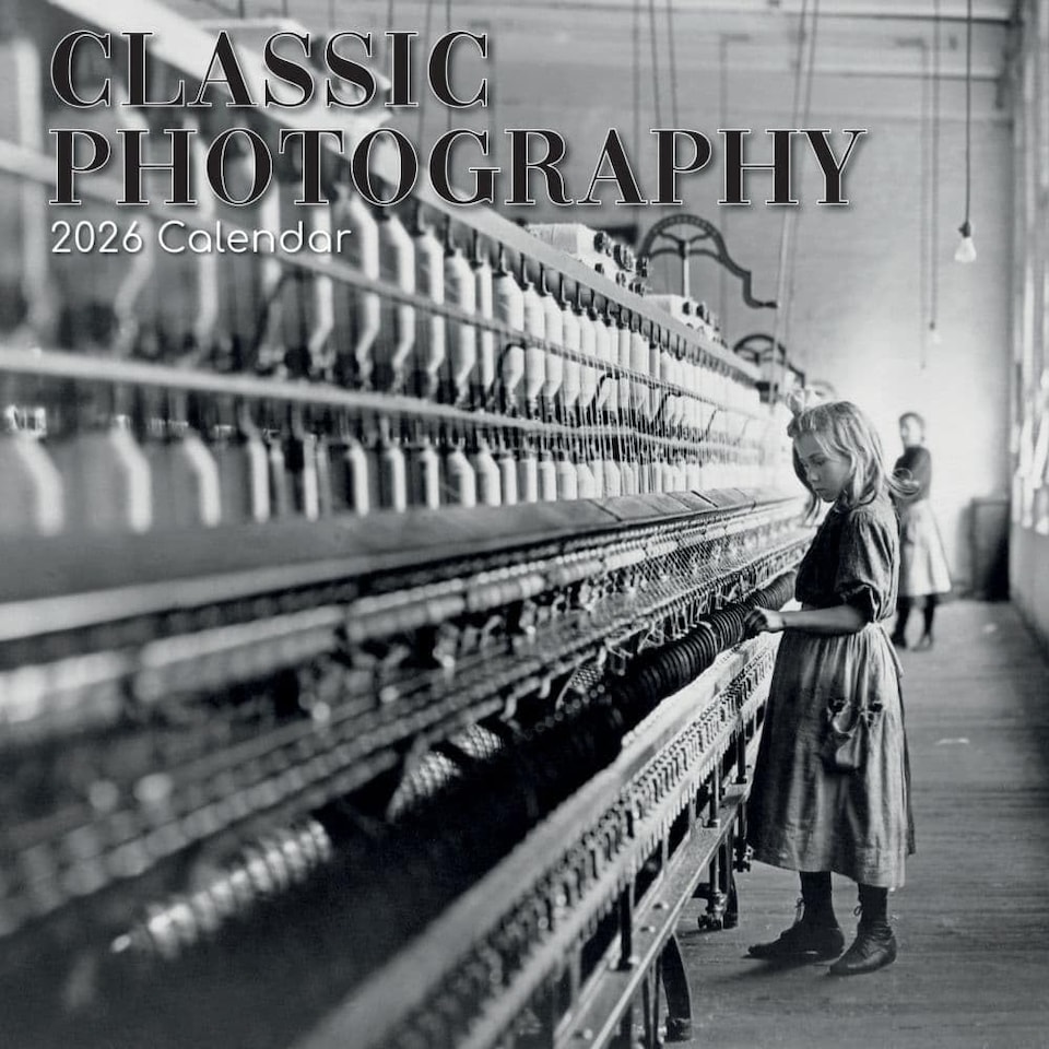 Classic Photography 2026 Wall Calendar, Gift