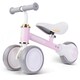 image 1 of AyeKu Baby Toddler Balance Bike Silent Wheels Adjustable Seat, 1-3 Years, Pink | Pink