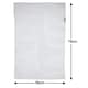 image 1 of 5 x Extra Large Size Net Washing Bags for Laundry with Strong Zip – 75cms x 50cms ( 29" x 20" ) White