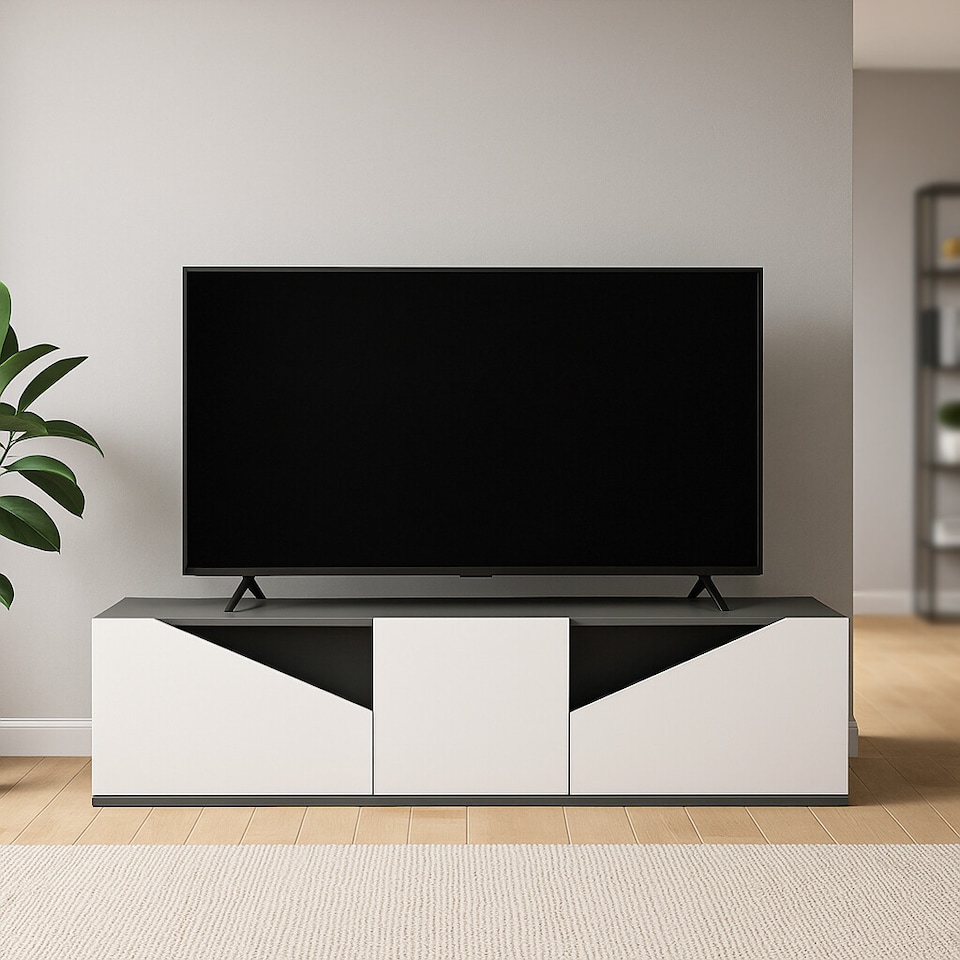 image 1 of Decorotika Carson  TV Unit for TV's up to 72 inch