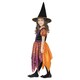 image 3 of Moon & Stars Lightning Bolts Witch Girls Fancy Dress Costume Kids Medium - Age 7-9