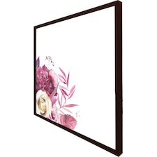 Pink floral (Picture Frame) Brown | S