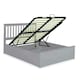 image 1 of Malmo Grey Wooden Ottoman Bed And Neptune Spring Mattress Double N/A