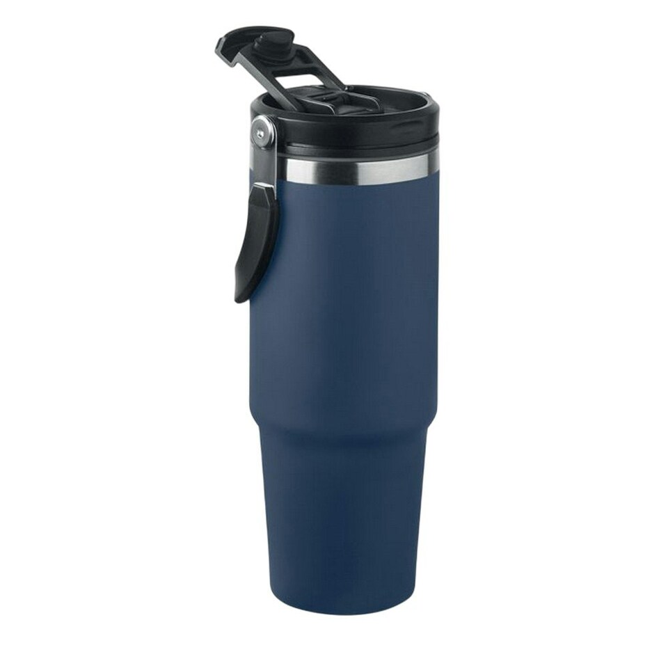 image 1 of MidOcean Suma Double-Walled 850ml Tumbler - French Navy - One Size Blue