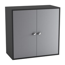Black 2-Tier 2-Door Wooden Cabinet | Black | 0 x 0 x 0 | 1