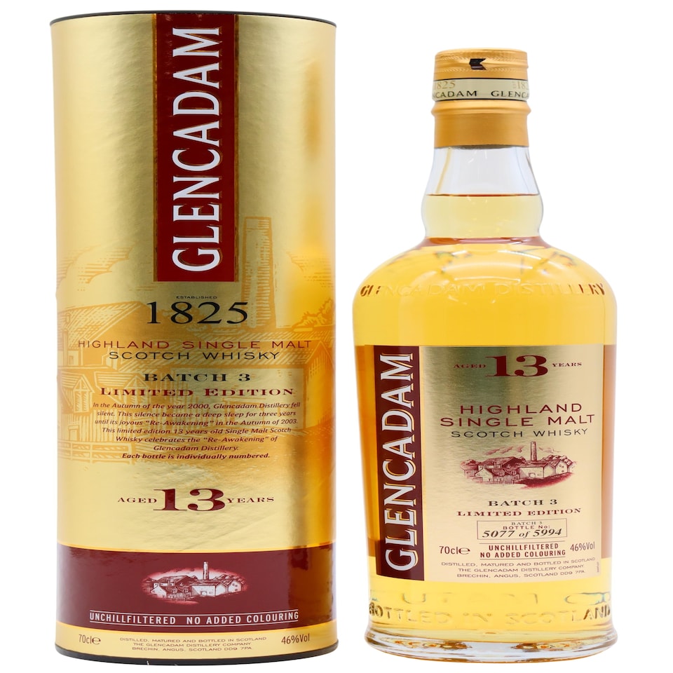 image 1 of Glencadam - The Re-awakening Single Malt Scotch 13 year old Whisky | Multi | 1