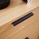 image 1 of Bedside 3 Drawer Storage Oak Effect Clothing Nightstand Organiser Bedroom Table
