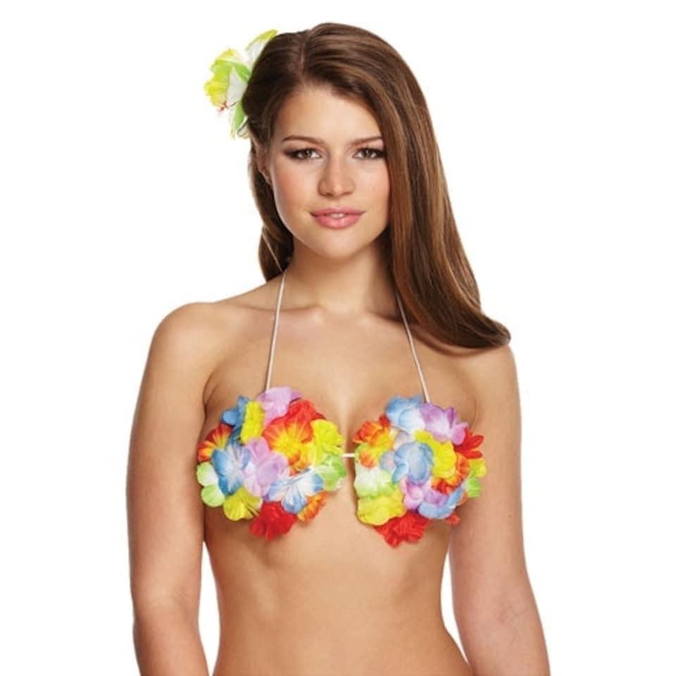 Hula Flowers Bra - One Size