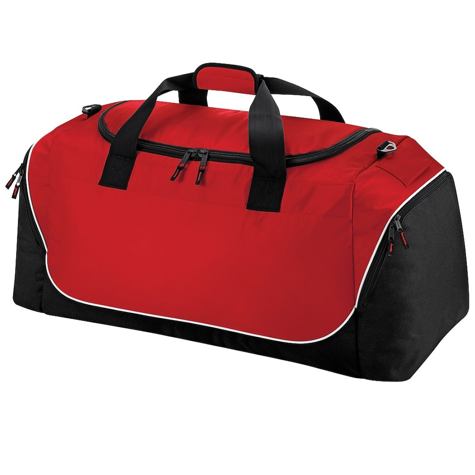 image 1 of Quadra Teamwear Jumbo Kit Duffle Bag - 110 Litres - Classic Red/Black/White - One Size