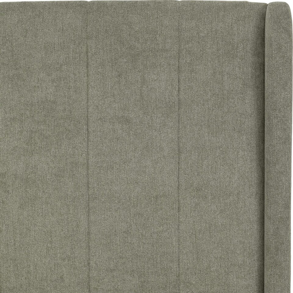image 1 of Amelia 4ft 6in Velvet Bed Grey | Dark Grey