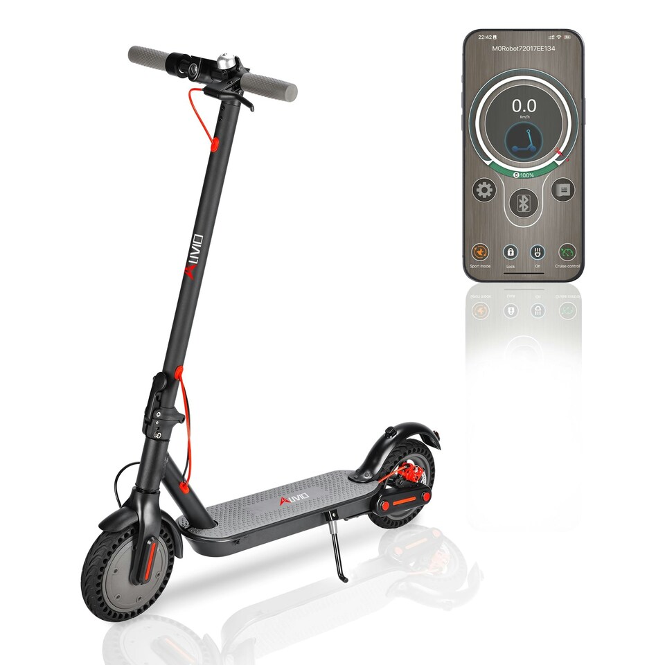image 1 of Alivio App Controlled 350W Electric Portable Scooter