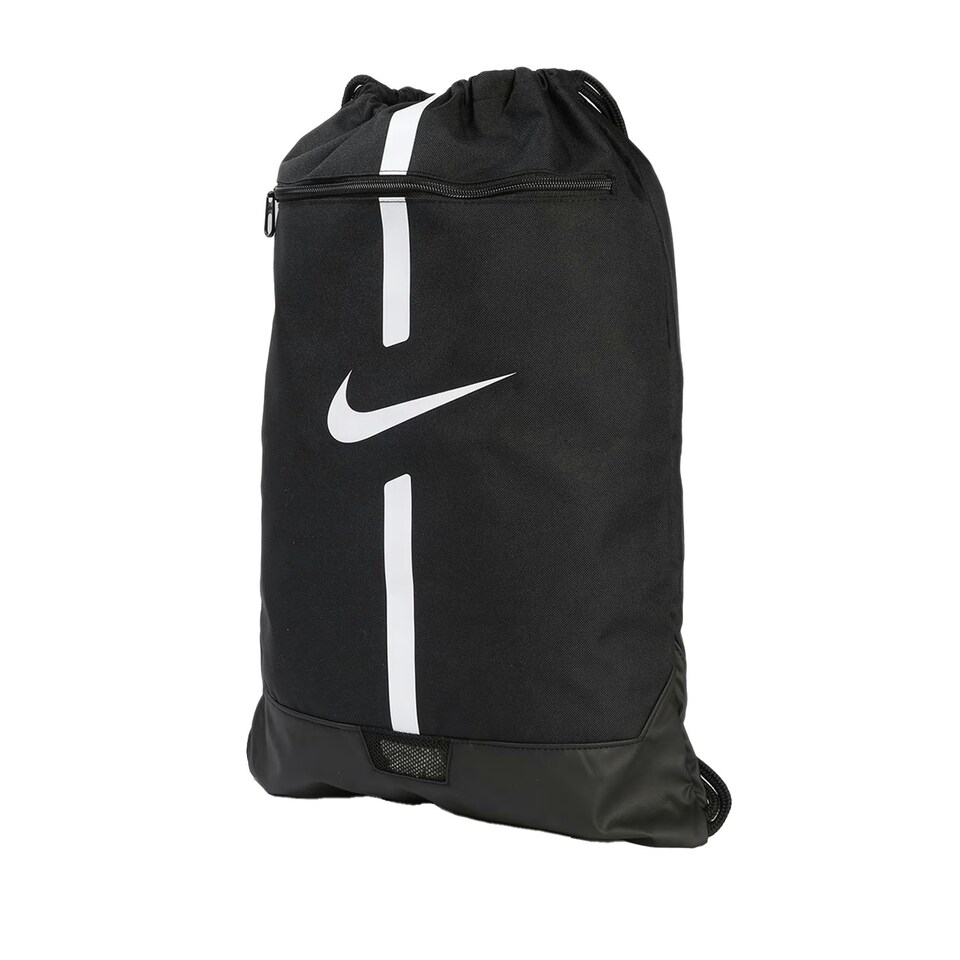 image 1 of Nike Academy Drawstring Bag - Black - One Size Black | One Size