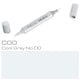 image 2 of Copic Sketch Marker, Cool Gray No.00, Single Pen