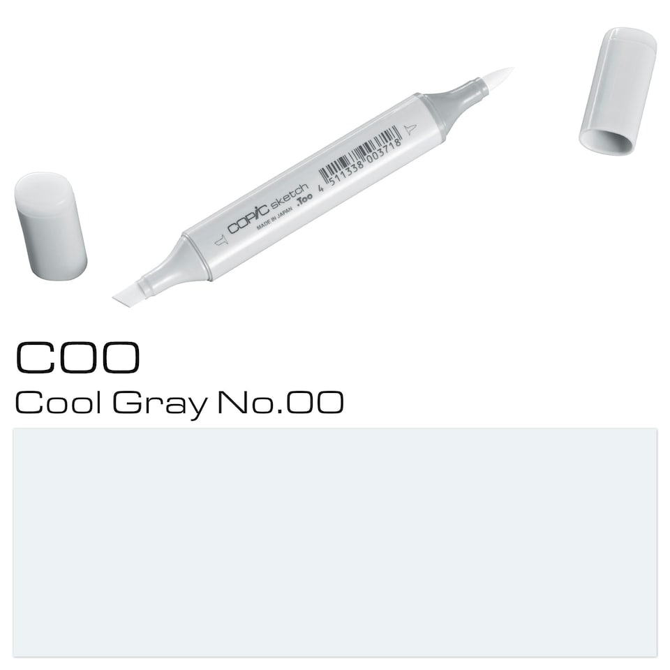 image 1 of Copic Sketch Marker, Cool Gray No.00, Single Pen