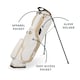 image 2 of El Camino Golf Bag - Toasted Almond