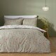 image 2 of Catherine Lansfield Brushed Grasmere Floral Cotton Reversible Duvet Cover Set Green Green | Double