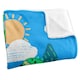image 2 of Peppa Pig World Is An Adventure Blanket - White - One Size