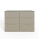 image 1 of Luno 6 Drawer Chest Of Drawers - Putty