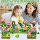 image 4 of 191 PCS Flower Garden Building Toys for Girls STEM DIY Construction Playset for Kids