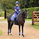 image 4 of Shires Aubrion Team Hat Silk Red | Colour: Red
Size: One Size