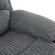 image 8 of Manual Reclining Sofa, Jumbo Cord Fabric Recliner 3 Seater Armchair - 3 Seater