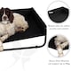 image 7 of Actiaspet Elevated Dog Bed Steel Frame Raised Pet Cot Black or Grey (Black, Medium)