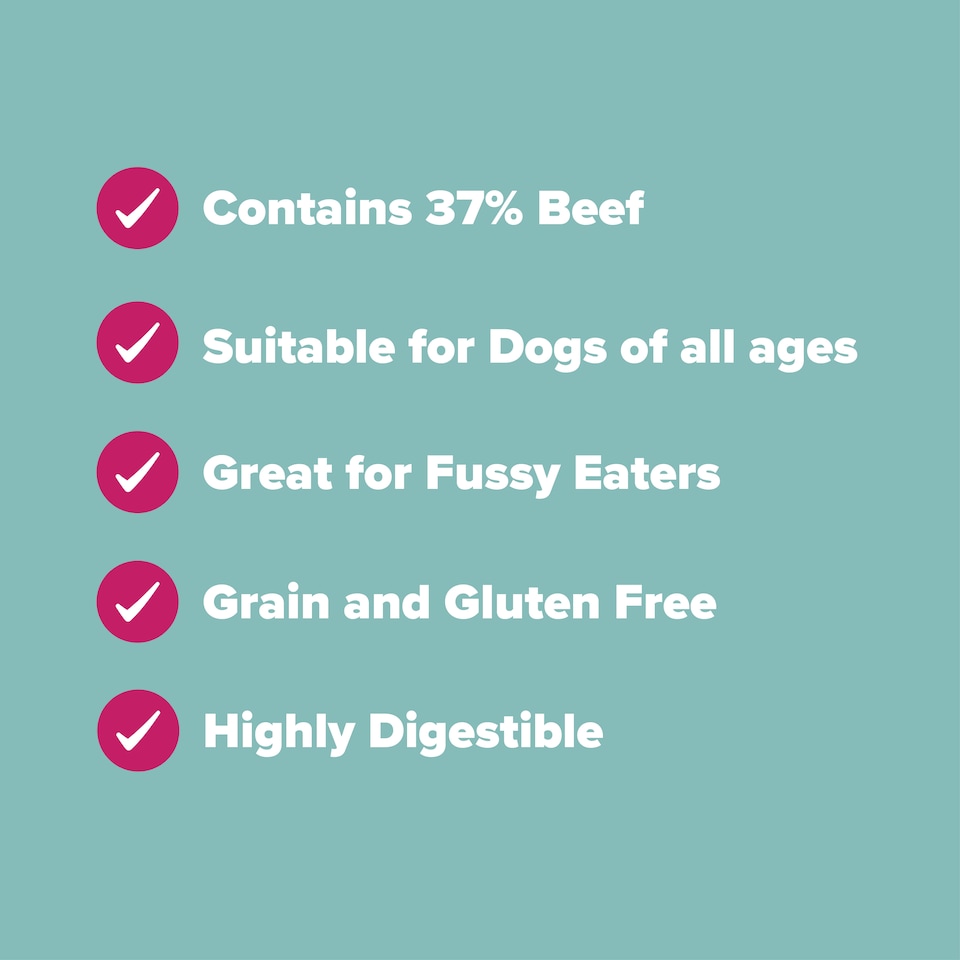 image 1 of Pero Cold Pressed Dog Food - Beef & Sweet Potato | Brown | 12kg | Beef | 1