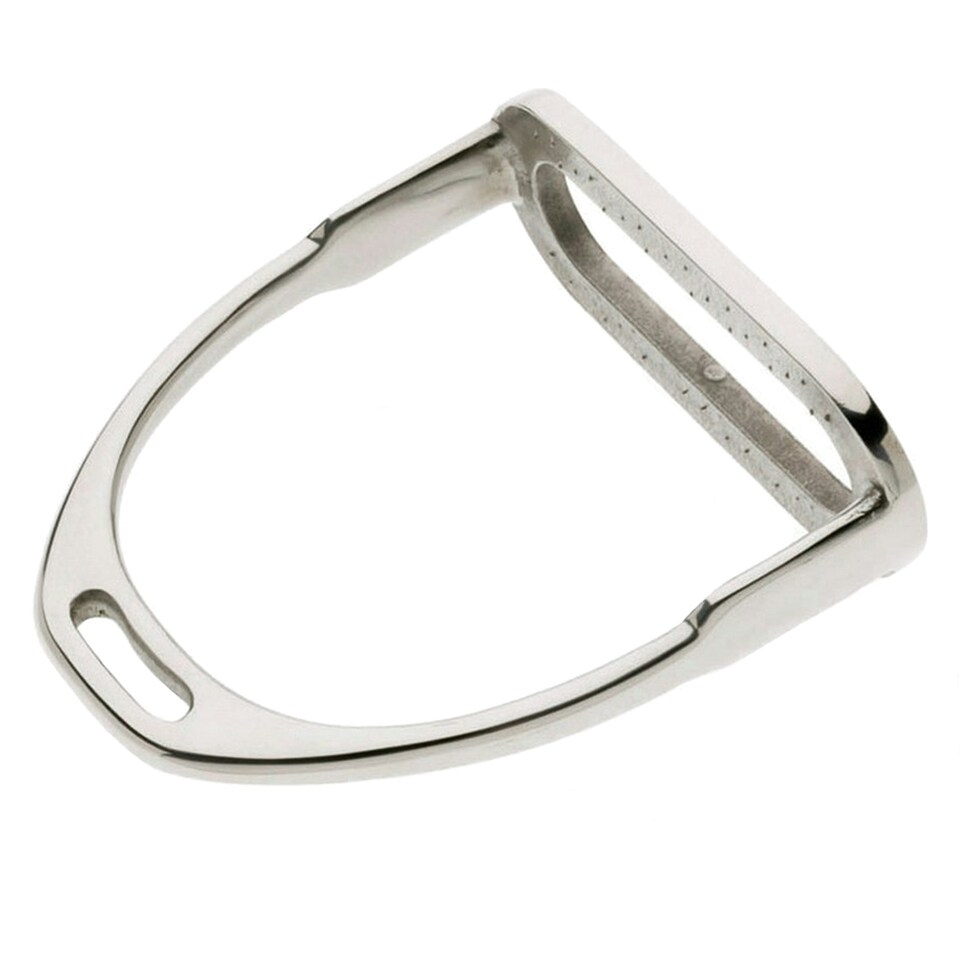Lorina PSOB Stirrup Irons - Silver - 4.25in