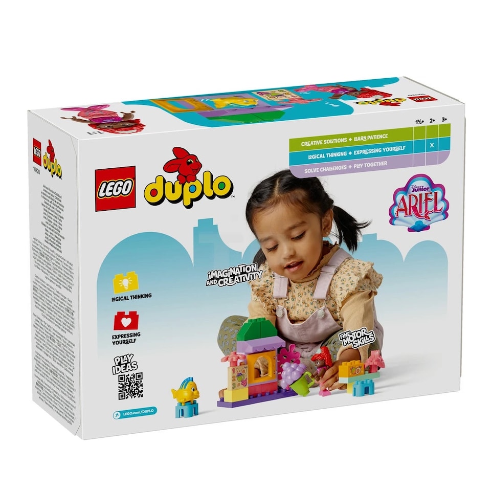 image 1 of Lego Duplo Ariel And Flounder's Caf? Stand