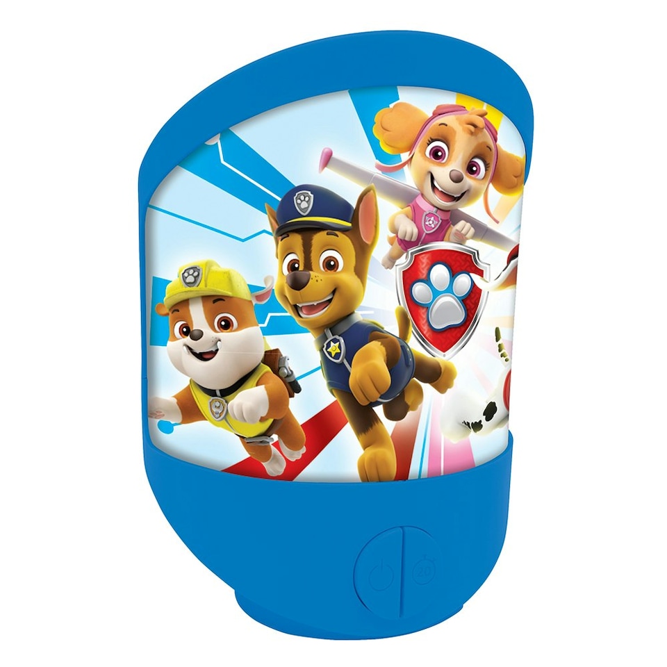 image 1 of Lexibook NLJ20PA Paw Patrol Table & Wall Nightlight Blue