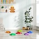 image 9 of AIYAPLAY 6PCs Kids Stepping Stones, Turtle-Shaped Stackable Balance Stones
