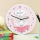 image 5 of Personalised Fairy Wooden Childrens Clock