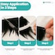 image 6 of Trimming Shop 2M Rooster Hackle Feather Fringe Trim for Creative Projects