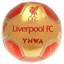 Liverpool FC Signature 26 Panel Football - Red - 5 Red